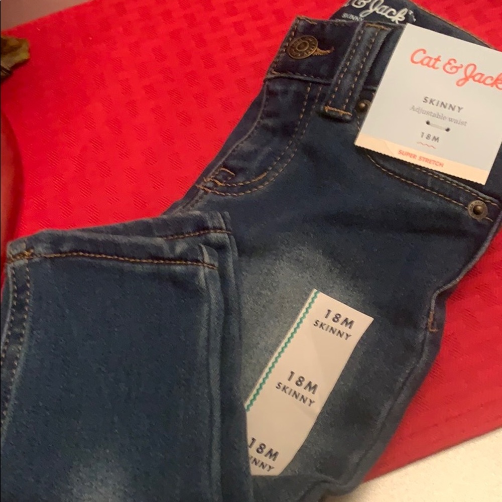 Shiny jeans